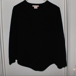 black long sleeve shirt